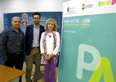 Unos 260 vecinos de Colindres se beneficiarán de un programa pionero para favorecer la inserción laboral de personas en riesgo de exclusión