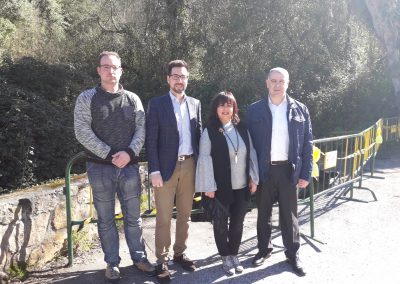 El Ayuntamiento solicita a Obras Públicas colaboración en el argayo de San Roque en Colindres de Arriba