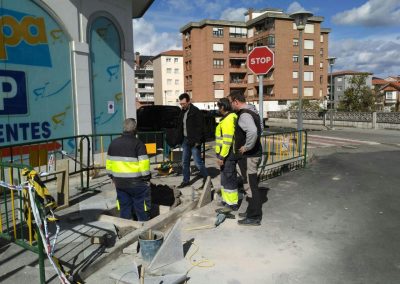 El Ayuntamiento de Colindres acomete obras de acondicionamiento y mejora en la calle Cantabria