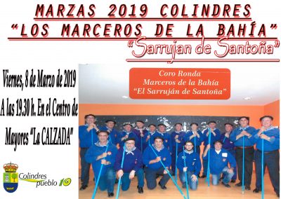 MARZAS 2019 COLINDRES – «Los Marceros de la Bahía – Sarruján de Santoña»