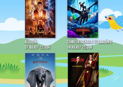 Colindres estrena mañana el cine de verano con la proyección de “Aladdin”