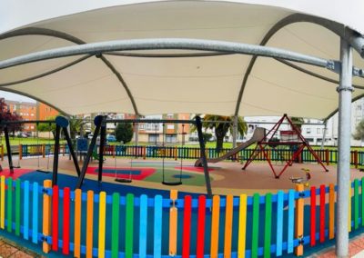 Colindres pone en funcionamiento el segundo parque infantil cubierto.