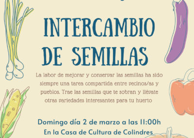 Colindres celebra una jornada de intercambio de semillas y por la biodiversidad agrícola